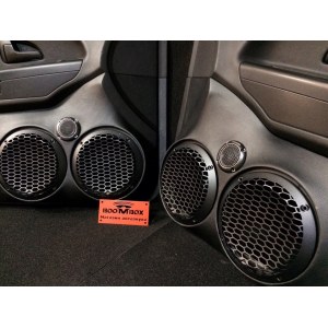 Изготовили дверные карты, под 2х20 и рупор для "KIA Ceed"