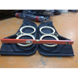 Изготовили дверные карты, под 2х20 и рупор для "KIA Ceed"