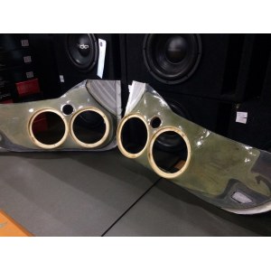 Изготовили дверные карты, под 2х20 и рупор для "KIA Ceed"