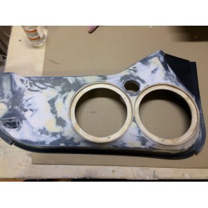 Изготовили дверные карты, под 2х20 и рупор для "KIA Ceed"