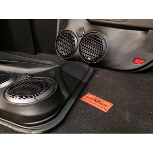 Изготовили дверные карты, под 2х20 и рупор для "KIA Ceed"