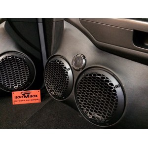 Изготовили дверные карты, под 2х20 и рупор для "KIA Ceed"